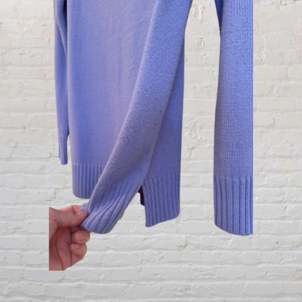 CROFT & BARROW, WOMENS, COWL NECK TUNIC IN LILAC COLOR. SIZE S